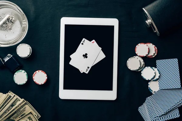 Recently Played tables displayed on mobile home screen
